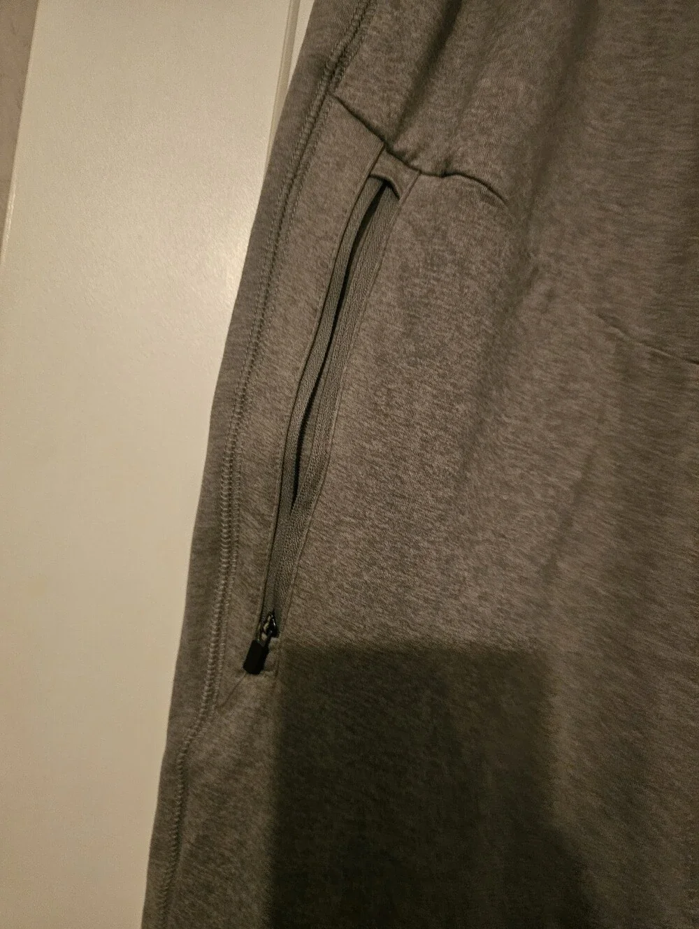 New mens size XXL winter fleece joggers pants (GREY)